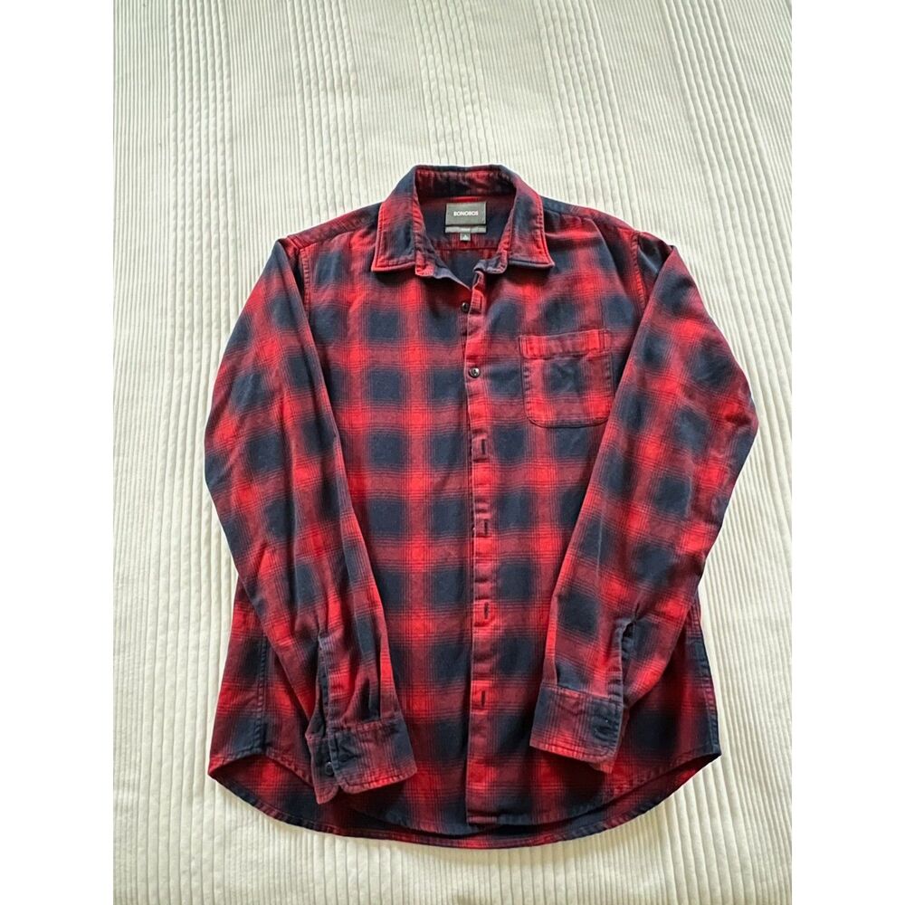 Men's Bonobos Plaid Shirt - Large - Slim Fit - Like New